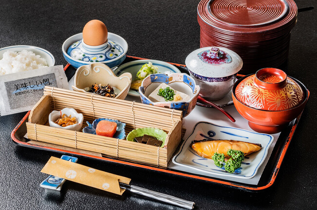 杉乃家の朝ごはん