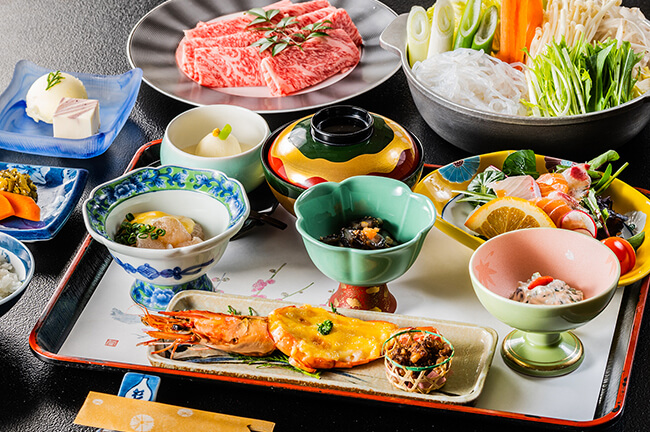 夕食