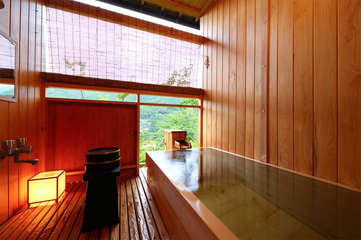 客室露天風呂